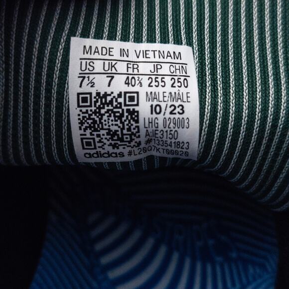 Adidas Puig Skateboarding Sneakers Size 7.5 Green Suede Retro 80s - Picture 9 of 9